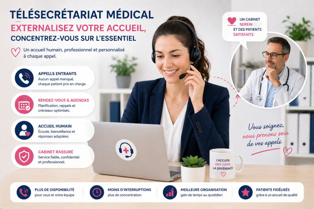 externaliser l accueil téléphonique médical pour améliorer l organisation du cabinet