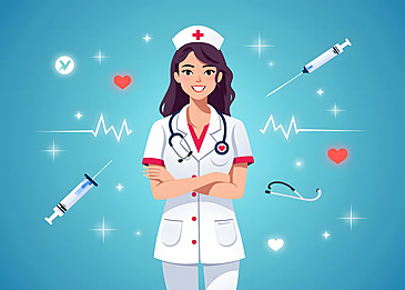 infirmière en tournée appels patients gestion télésecrétariat médical