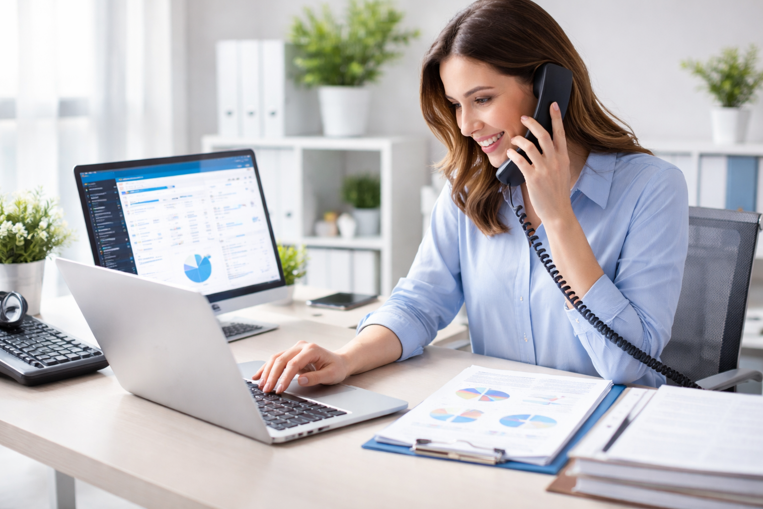 Secrétariat administratif et phoning Callphoning avec gestion professionnelle des appels sortants