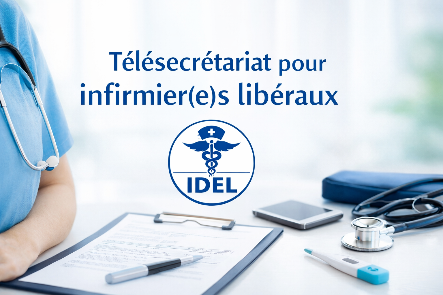 Télésecrétariat IDE libéraux Callphoning – gestion appels patients infirmiers et organisation tournée
