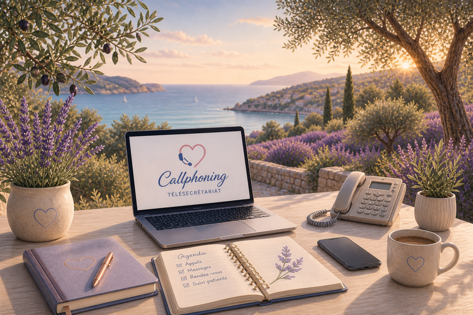 Télésecrétariat médical à distance dans le Var et en PACA avec organisation des appels et gestion d’agenda